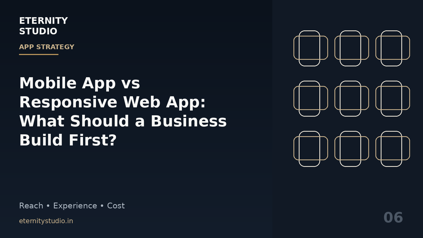 Mobile App vs Responsive Web App: What Should a Business Build First?